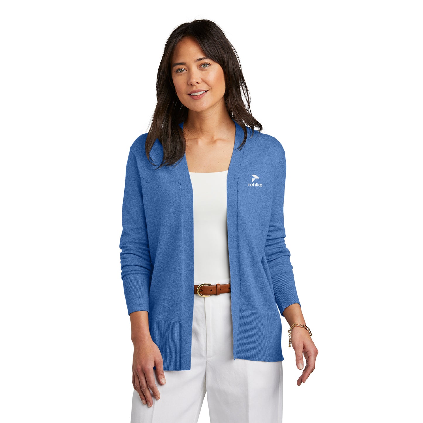 Brooks Brothers® Women’s Cotton Stretch Long Cardigan