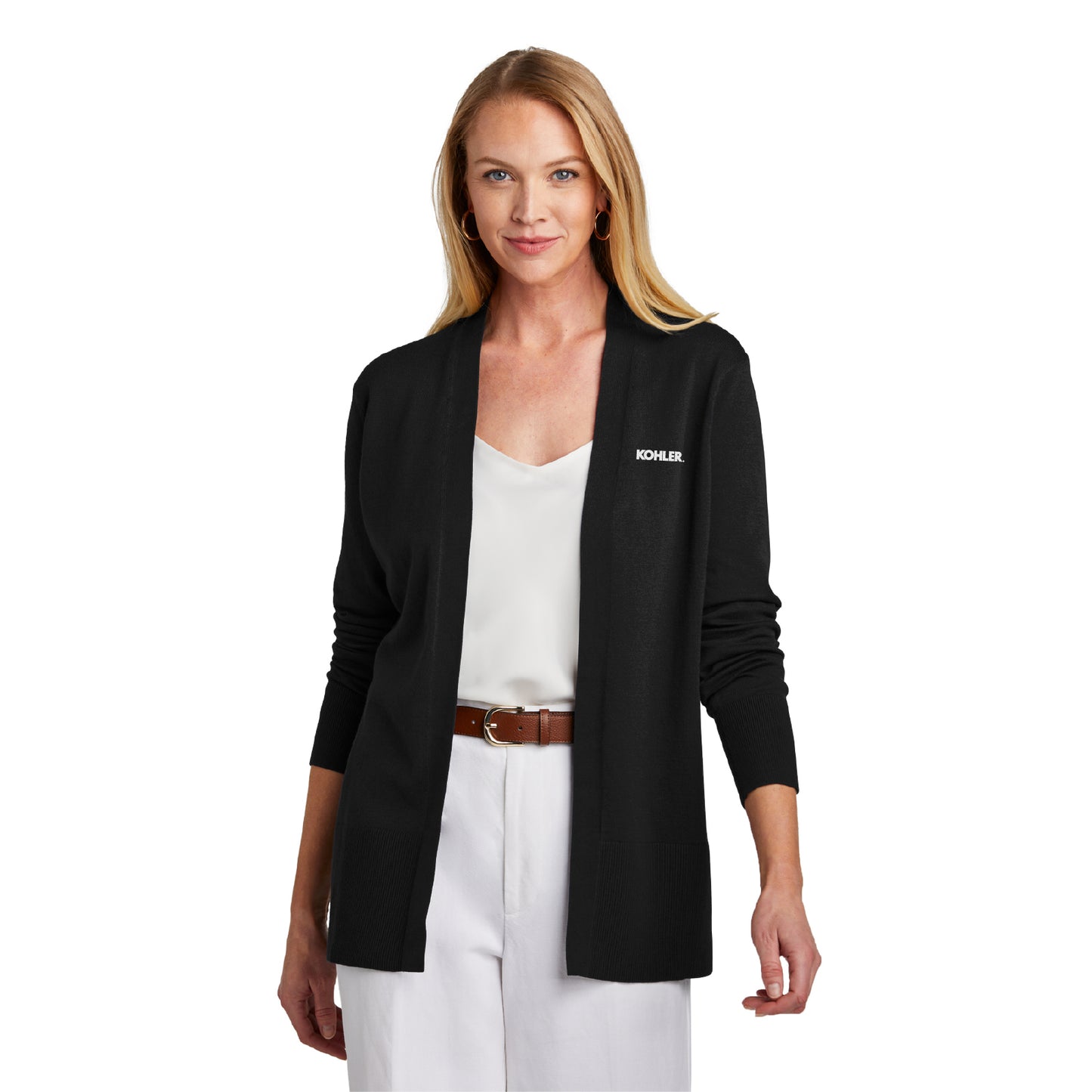 Brooks Brothers® Women's Cotton Stretch Long Cardigan