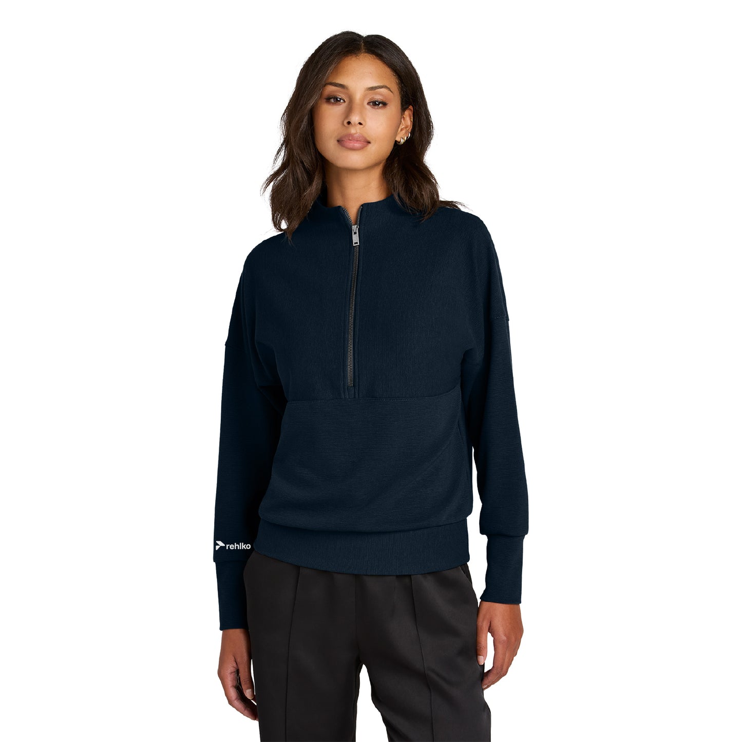 Mercer+Mettle® Women’s Linear Texture 1/4-Zip
