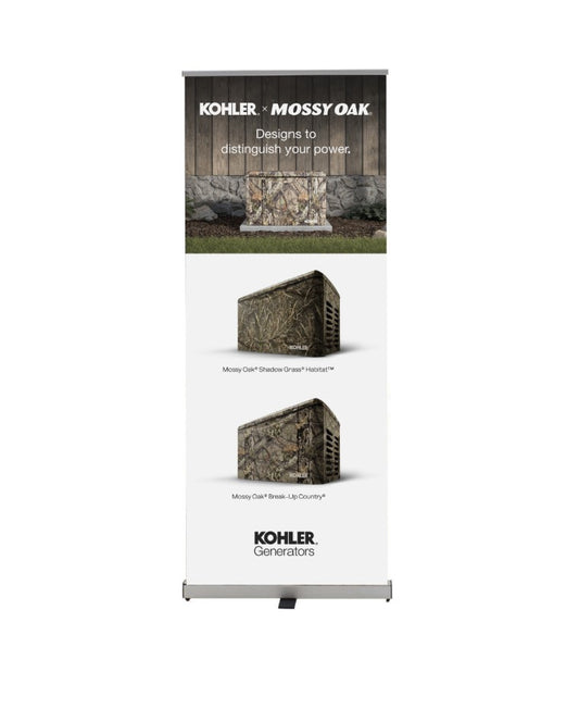 Retractable Banner Kohler x Mossy Oak