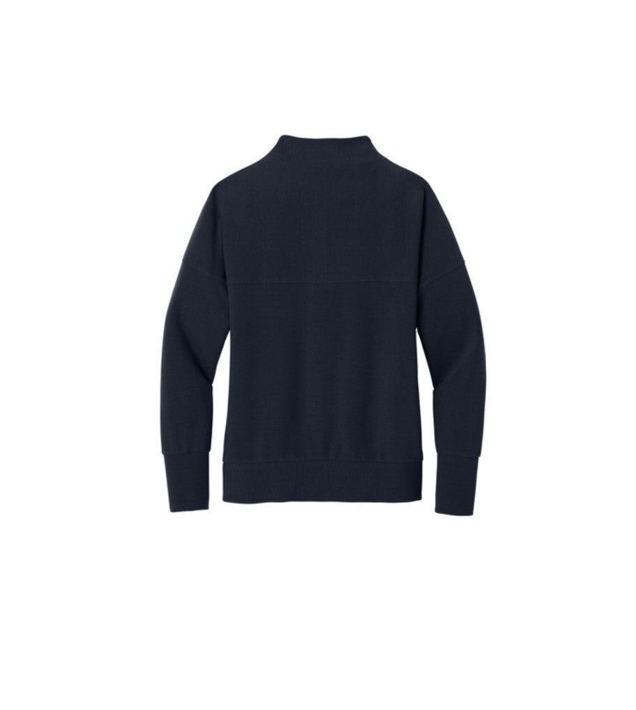 Mercer+Mettle® Frauen lineare Textur 1/4-Zip