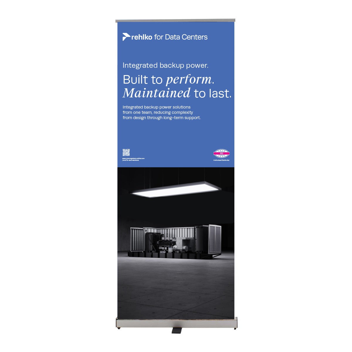 Co Branded Single Sided Banner Rehlko For Data Centers