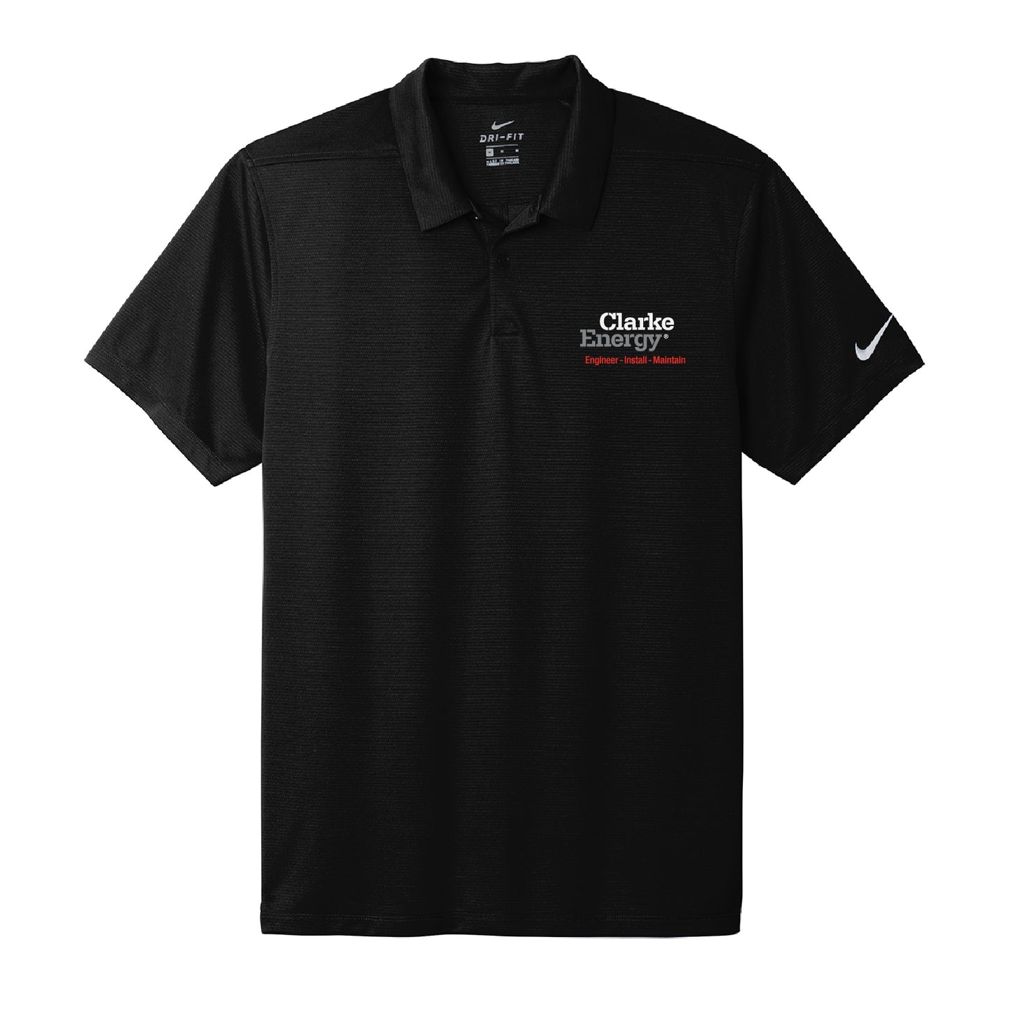 Nike Dry Polo solide essentiel - noir