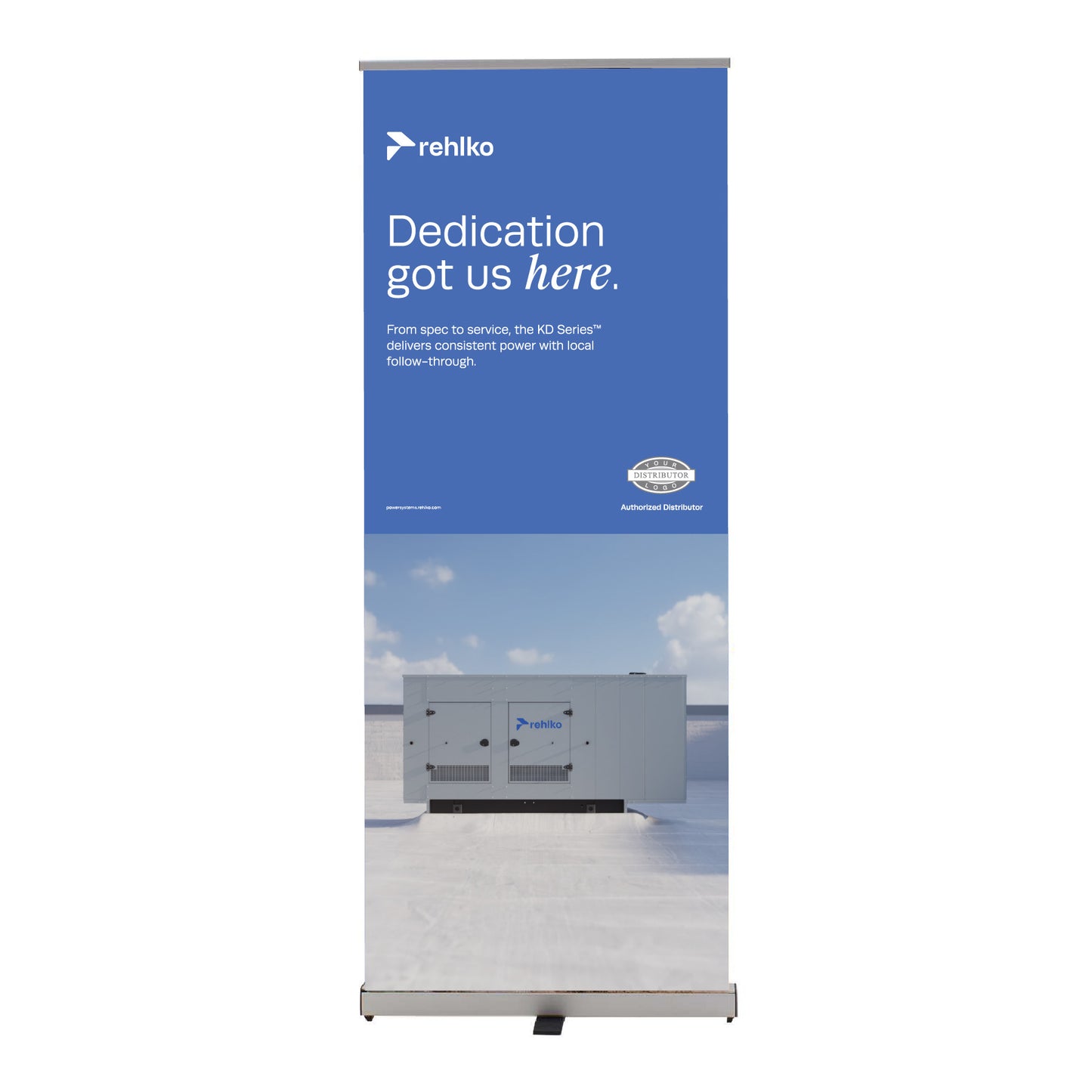 Single Sided Banner Co Branded