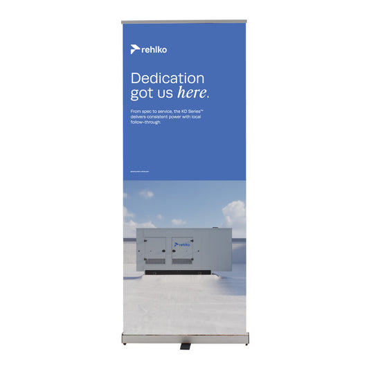 Single Sided Banner Dedication got us here